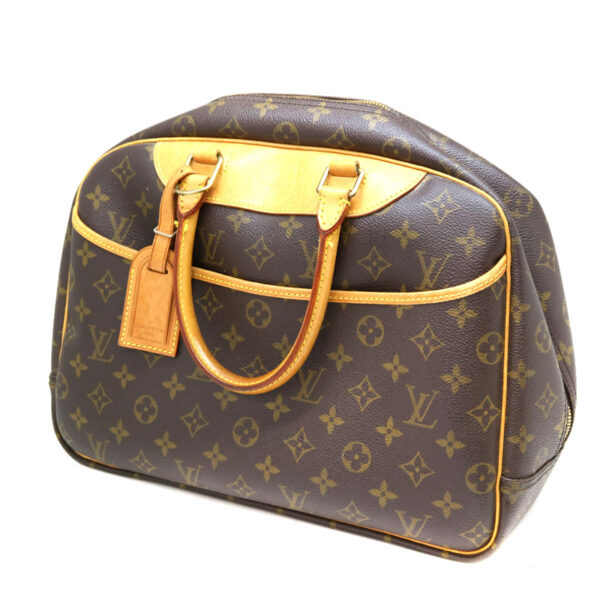 a21 2894 1 Louis Vuitton Bowling Vanity Handbag Monogram Brown