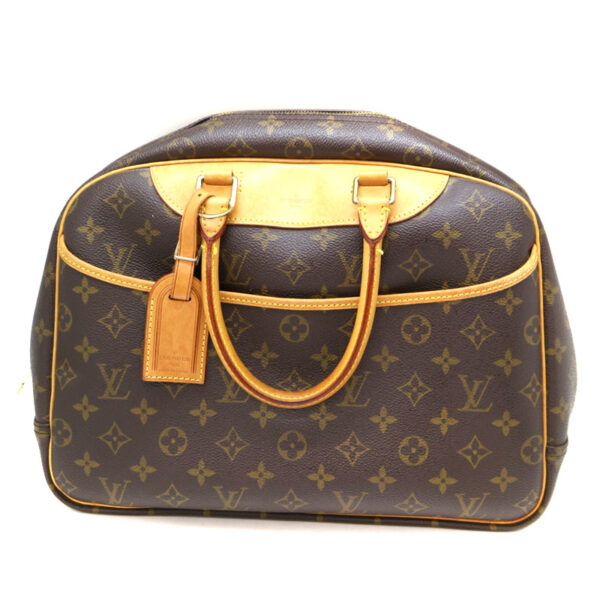 a21 2894 2 Louis Vuitton Bowling Vanity Handbag Monogram Brown