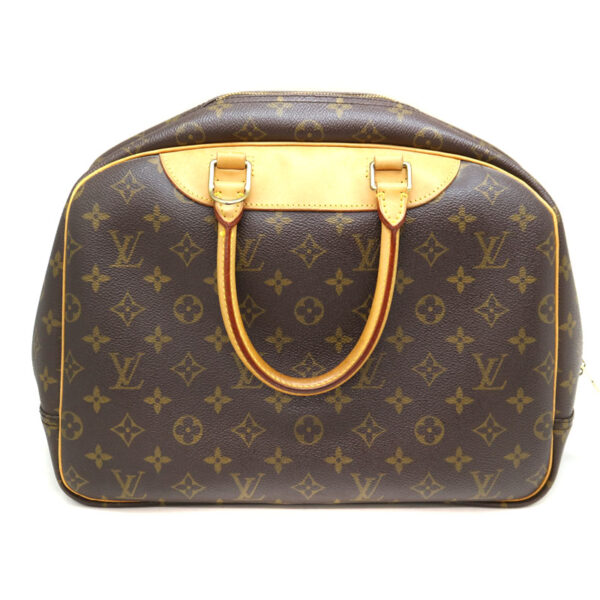 a21 2894 3 Louis Vuitton Bowling Vanity Handbag Monogram Brown