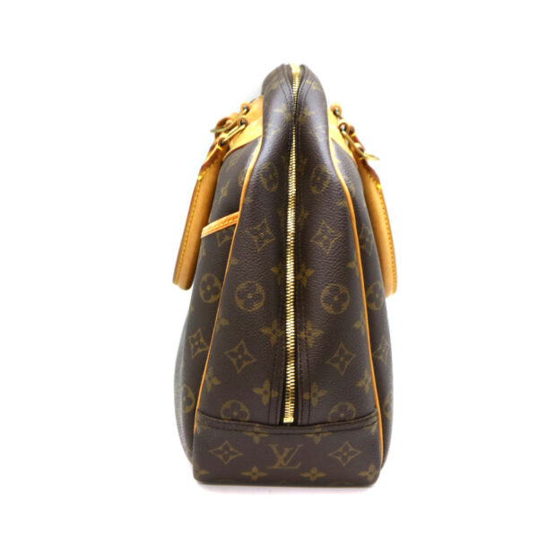 a21 2894 4 Louis Vuitton Bowling Vanity Handbag Monogram Brown