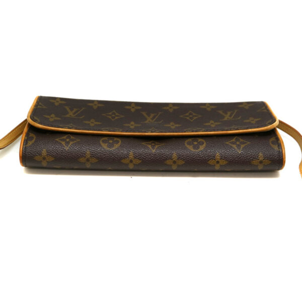 a21 2895 6 Louis Vuitton Pochette Twin GM Shoulder Bag Monogram Brown