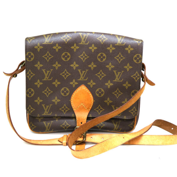 a21 2902 2 Louis Vuitton Cartesier 26 Shoulder Bag Monogram Brown