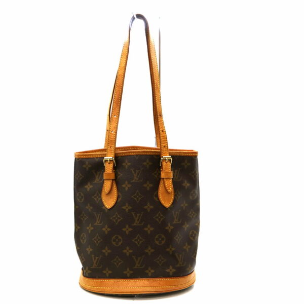 a21 2933 2 Louis Vuitton Bucket PM Shoulder Bag Monogram Brown