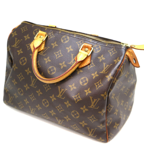 a21 3004 1 Louis Vuitton Speedy 30 Handbag Monogram Brown