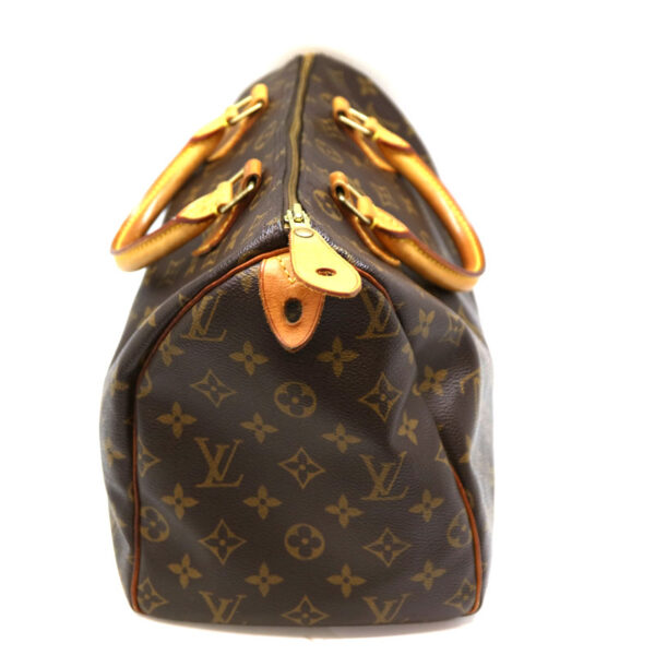 a21 3004 4 Louis Vuitton Speedy 30 Handbag Monogram Brown