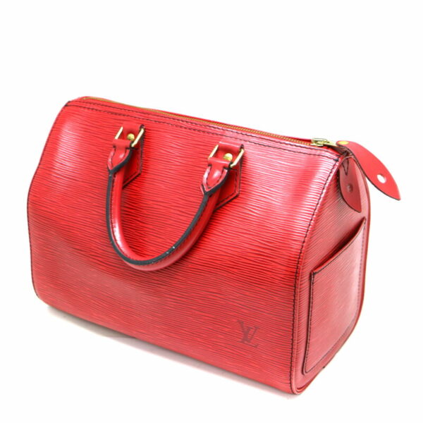 a21 3013 1 Louis Vuitton Speedy 25 Handbag Epi Red