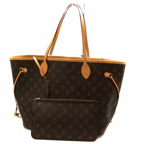 a21 3080 2 Louis Vuitton Neverfull MM Tote Bag Monogram Brown