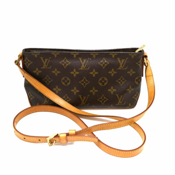 a21 3119 2 Louis Vuitton Trotter Shoulder Bag Monogram Brown