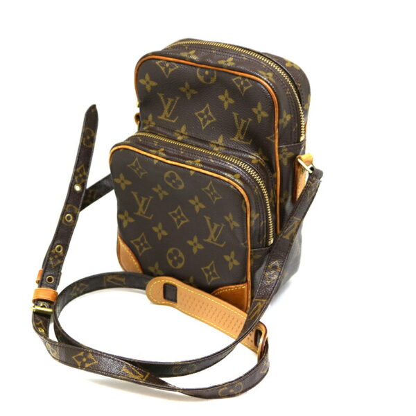 a21 3244 1 Louis Vuitton Amazon Shoulder Bag Monogram Brown