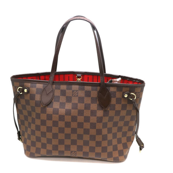 a21 3293 2 Louis Vuitton Neverfull PM Tote Bag Damier Brown