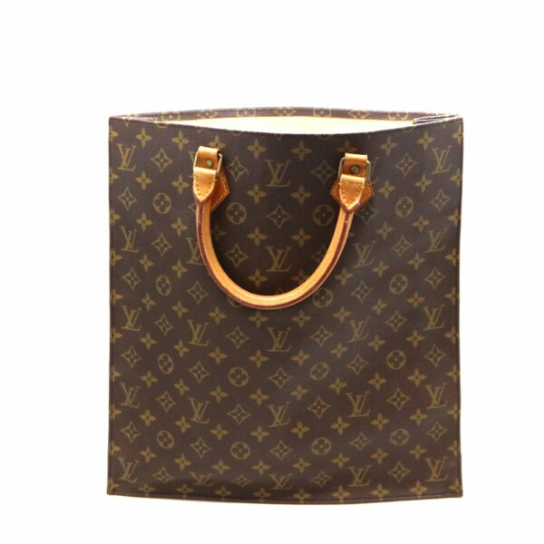 a21 3381 2 Louis Vuitton Sac Plat Monogram Canvas Handbag