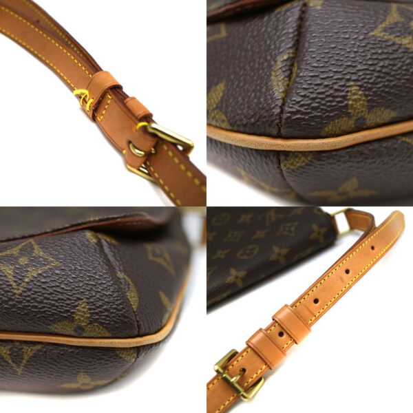 a21 3382 7 Louis Vuitton Musette Tango Shoulder Bag Monogram Brown