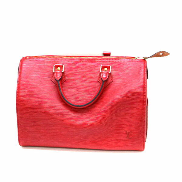 a21 3461 2 Louis Vuitton Speedy 30 Handbag Epi Red