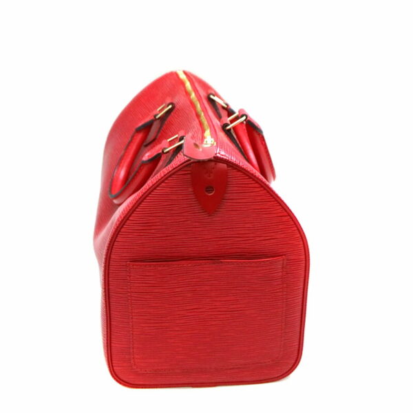 a21 3461 4 Louis Vuitton Speedy 30 Handbag Epi Red