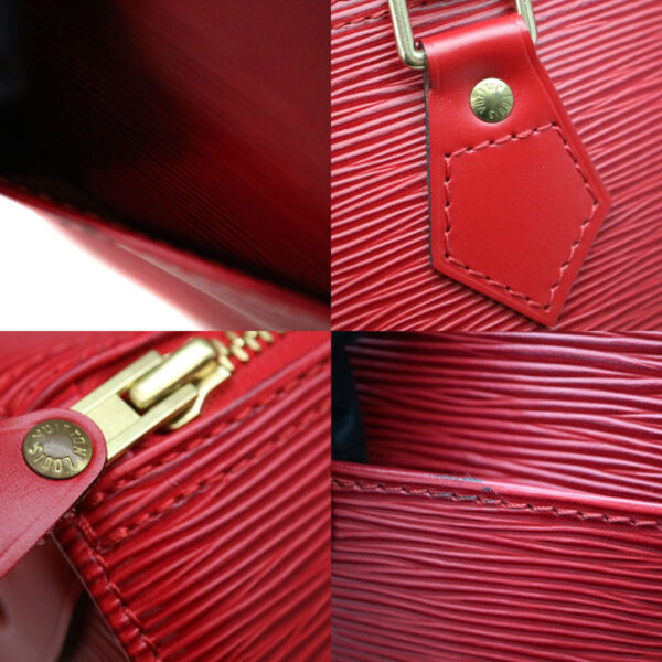 a21 3461 7 Louis Vuitton Speedy 30 Handbag Epi Red