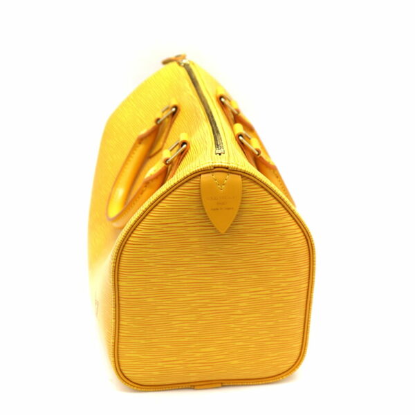 a21 3493 4 Louis Vuitton Speedy 25 Handbag Epi Yellow