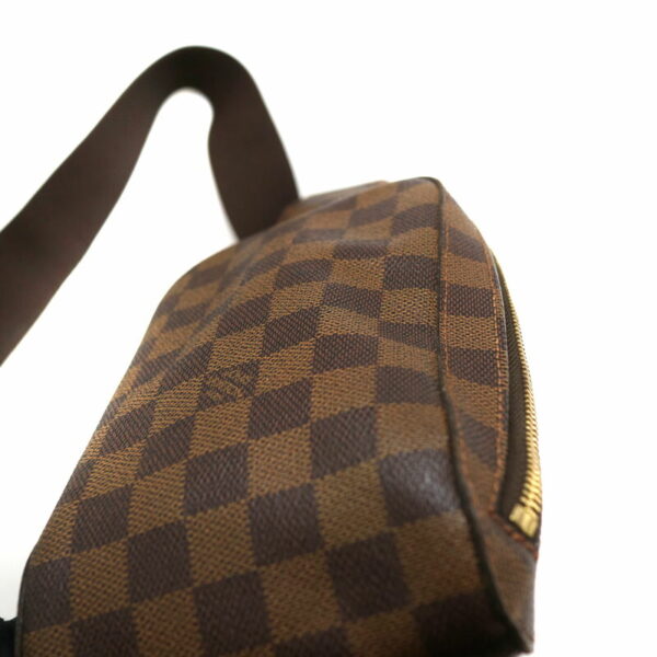 a21 3525 11 Louis Vuitton Jeronimos Shoulder Bag Damier Brown