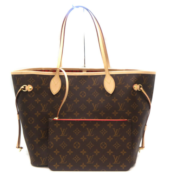 a21 3525 2 Louis Vuitton Neverfull MM Monogram Tote Bag