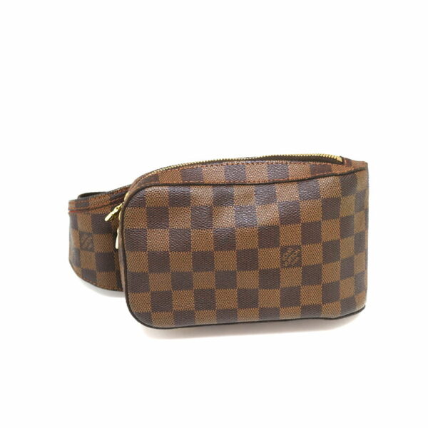 a21 3525 2 Louis Vuitton Jeronimos Shoulder Bag Damier Brown