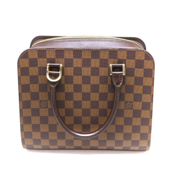 a21 3576 2 Louis Vuitton Triana Handbag Damier Brown