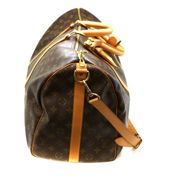 a21 3594 4 Louis Vuitton Keepall Bandouliere 50 Bag Monogram Brown