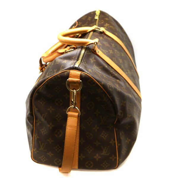 a21 3594 5 Louis Vuitton Keepall Bandouliere 50 Bag Monogram Brown