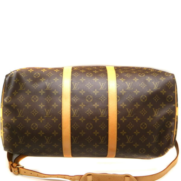 a21 3594 6 Louis Vuitton Keepall Bandouliere 50 Bag Monogram Brown