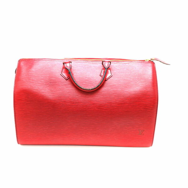 a21 3608 2 Louis Vuitton Speedy 40 Handbag Epi Red