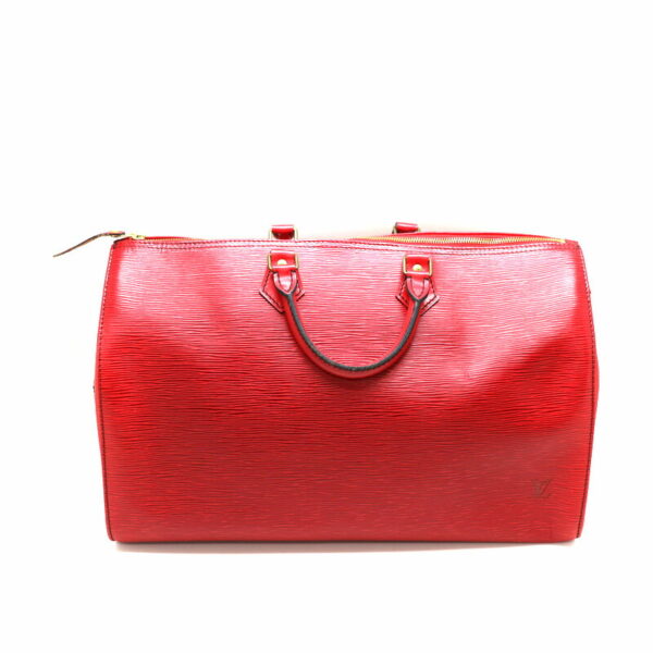 a21 3608 3 Louis Vuitton Speedy 40 Handbag Epi Red