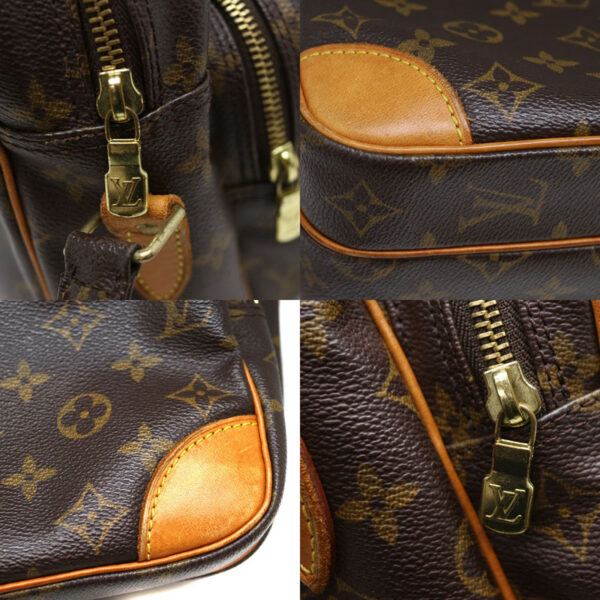 a21 3613 7 Louis Vuitton Nile Shoulder Bag Monogram Brown