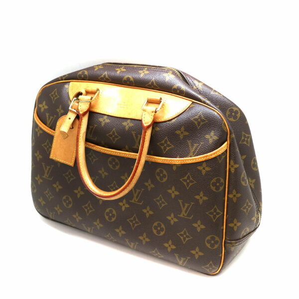 a21 3621 1 Louis Vuitton Bowling Vanity Handbag Monogram Brown