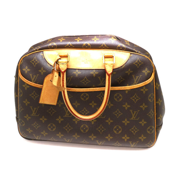 a21 3621 2 Louis Vuitton Bowling Vanity Handbag Monogram Brown