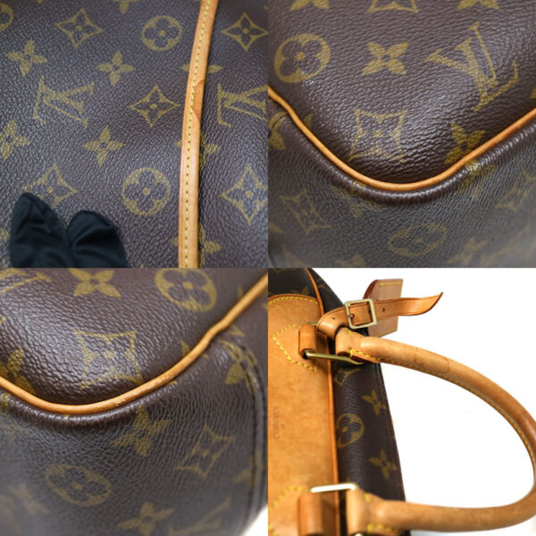 a21 3621 7 Louis Vuitton Bowling Vanity Handbag Monogram Brown