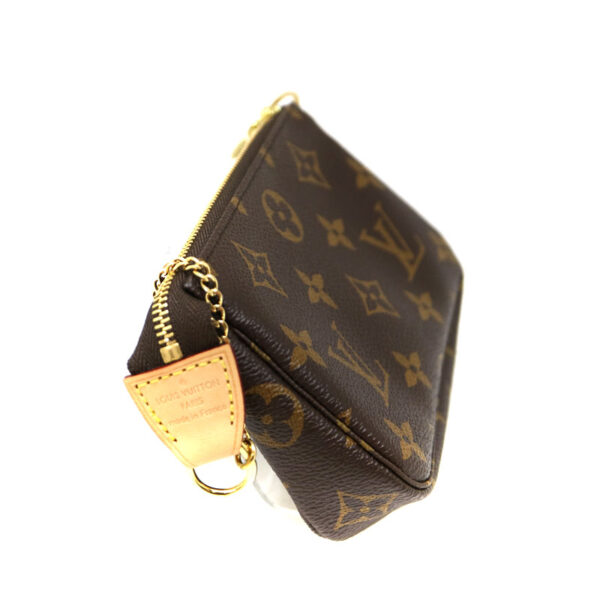 a21 3730 4 Louis Vuitton Mini Pochette Accessories Pouch Monogram Brown