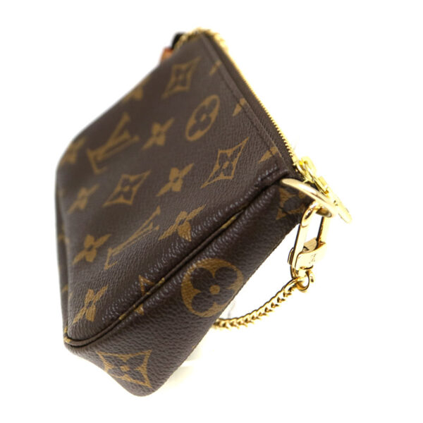 a21 3730 5 Louis Vuitton Mini Pochette Accessories Pouch Monogram Brown