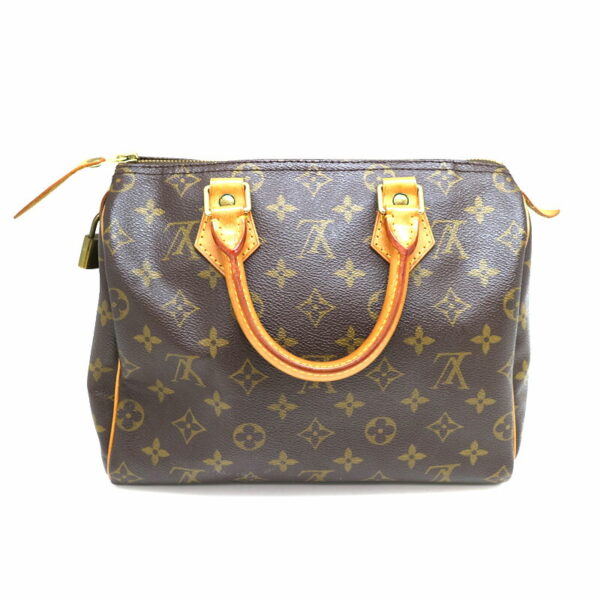 a21 3768 3 Louis Vuitton Speedy 25 Handbag Monogram Brown