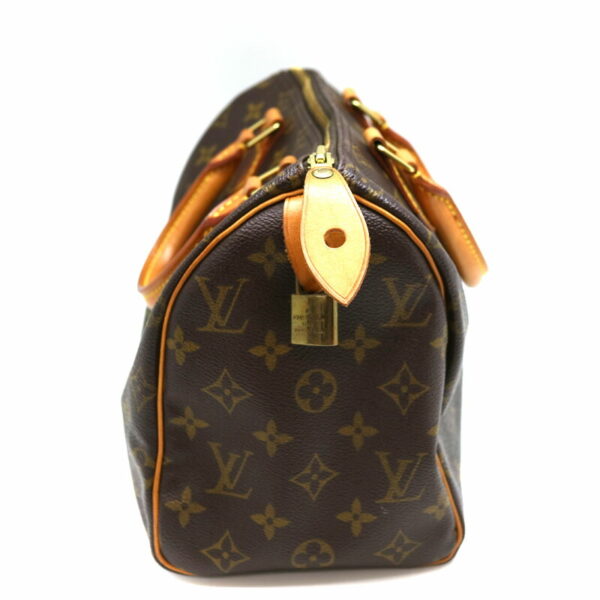 a21 3768 4 Louis Vuitton Speedy 25 Handbag Monogram Brown