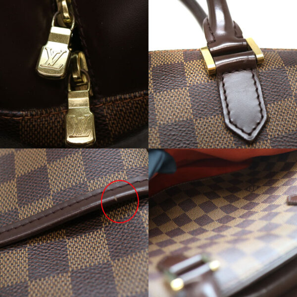 a21 3869 6 Louis Vuitton Thalia Handbag Damier Brown