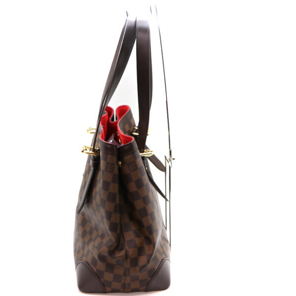 a21 389 4 Louis Vuitton Hampstead MM Tote Bag Damier Brown