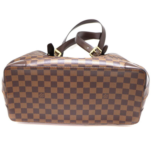 a21 389 6 Louis Vuitton Hampstead MM Tote Bag Damier Brown