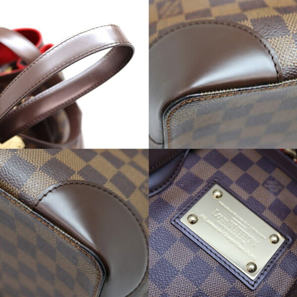 a21 389 7 Louis Vuitton Hampstead MM Tote Bag Damier Brown