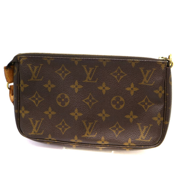 a21 4090 3 Louis Vuitton Pochette Accessory Pouch Monogram Brown