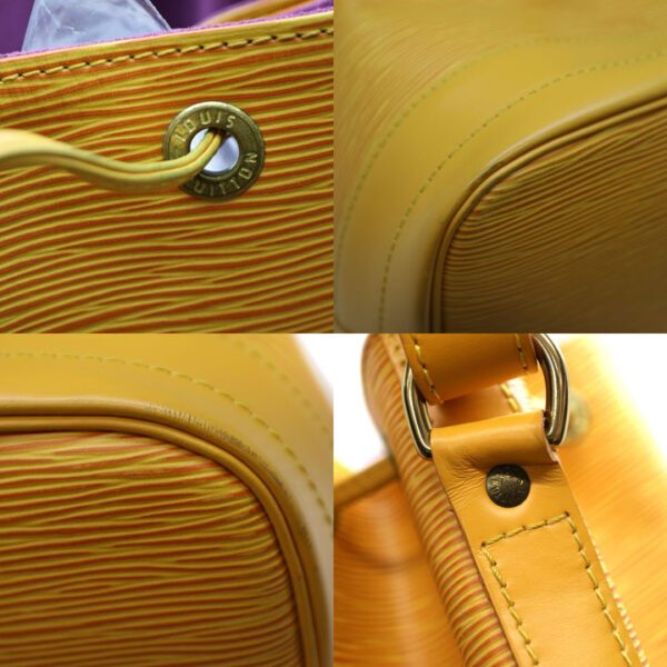 a21 4138 7 Louis Vuitton Noe Handbag Epi Yellow