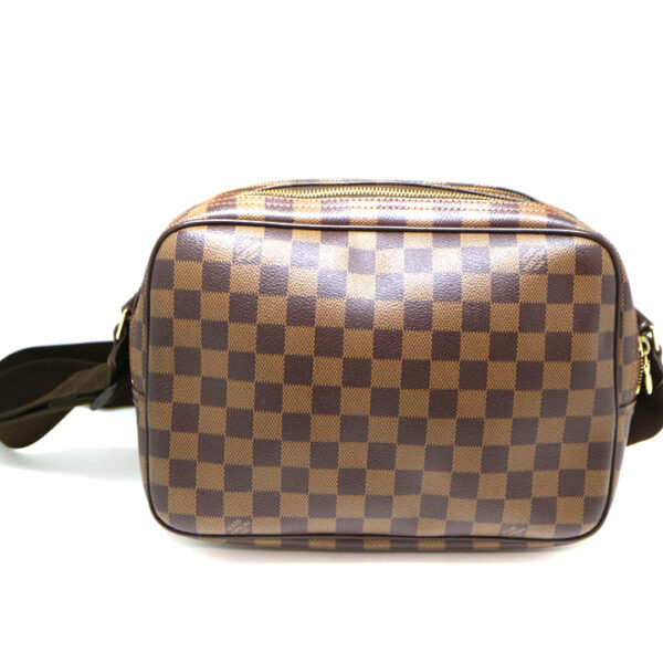 a21 4184 3 Louis Vuitton Reporter PM Shoulder Bag Damier Brown