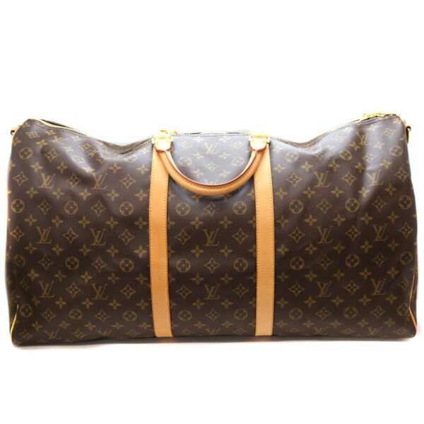 a21 449 1 Louis Vuitton Keepall Bandouliere 60 Bag Monogram Brown