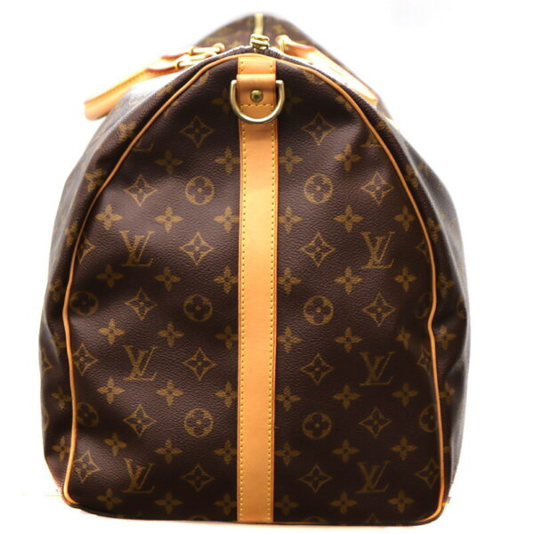 a21 449 4 Louis Vuitton Keepall Bandouliere 60 Bag Monogram Brown