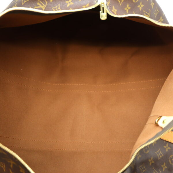 a21 449 6 Louis Vuitton Keepall Bandouliere 60 Bag Monogram Brown