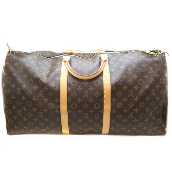 a21 4888 2 Louis Vuitton Keepall 60 Travel Bag Monogram Brown