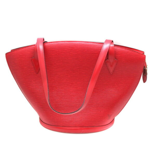 a21 4910 2 Louis Vuitton Saint Jacques Shopping Shoulder Bag Epi Red