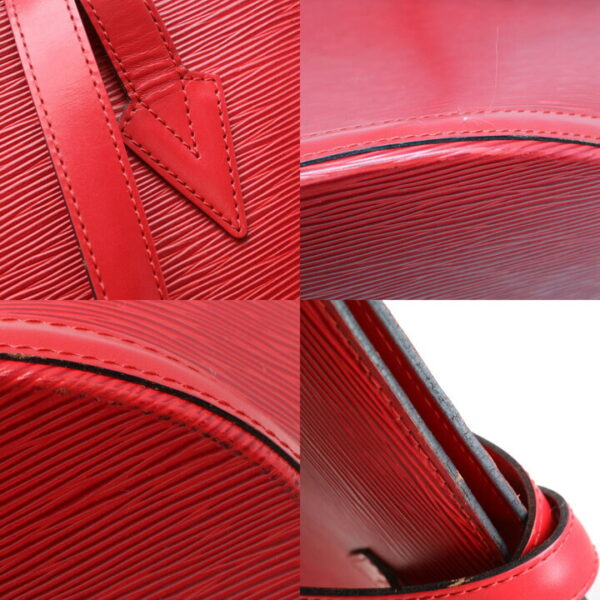 a21 4910 7 Louis Vuitton Saint Jacques Shopping Shoulder Bag Epi Red